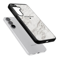 Personalised Light Grey Marble