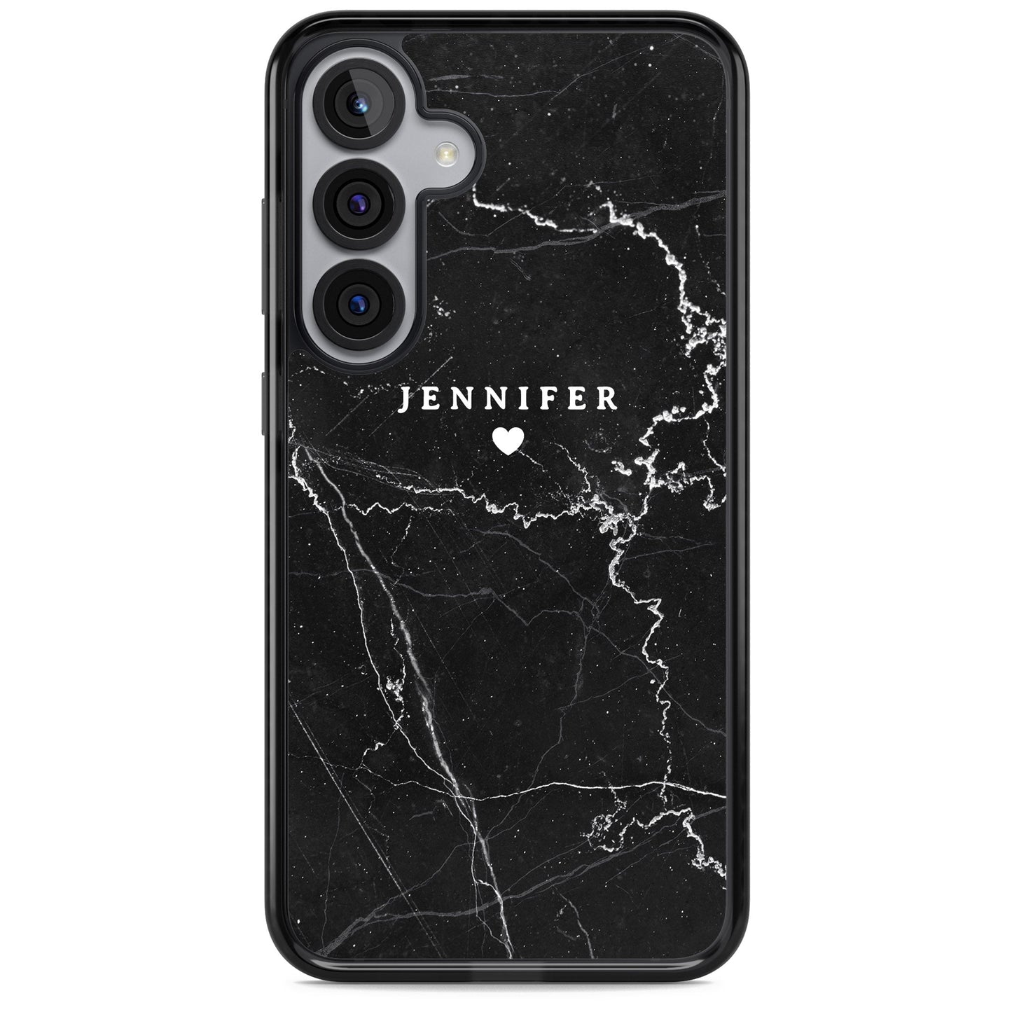 Personalised Black Marble