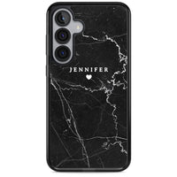 Personalised Black Marble