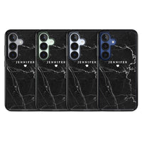 Personalised Black Marble