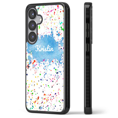 Personalised Rainbow Splatter Name