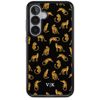 Personalised Gold Cheetah Pattern
