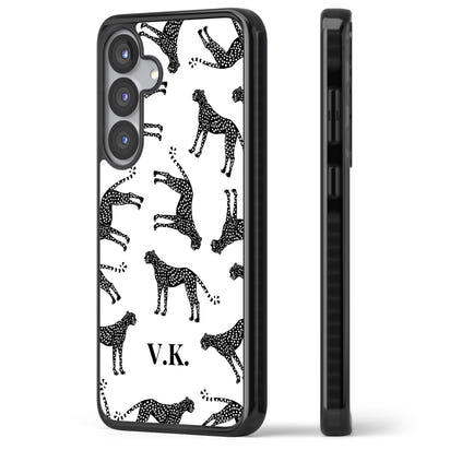 Personalised Black & White Cheetah Pattern