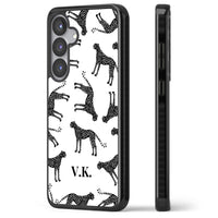 Personalised Black & White Cheetah Pattern