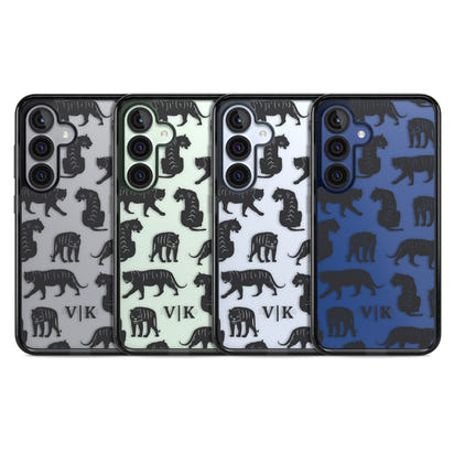 Personalised Tiger Silhouettes