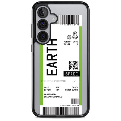 Personalised Earth Travel Ticket