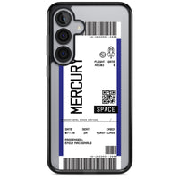 Personalised Mercury Travel Ticket