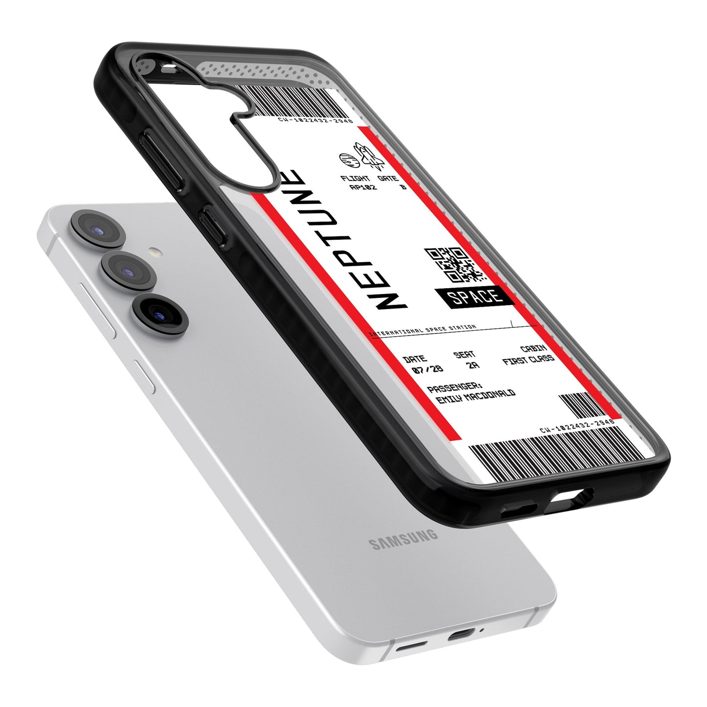 Personalisierte Neptune-Reisekarte