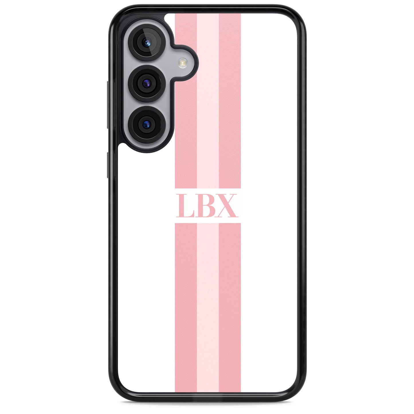 Personalised Minimal Pink Stripe