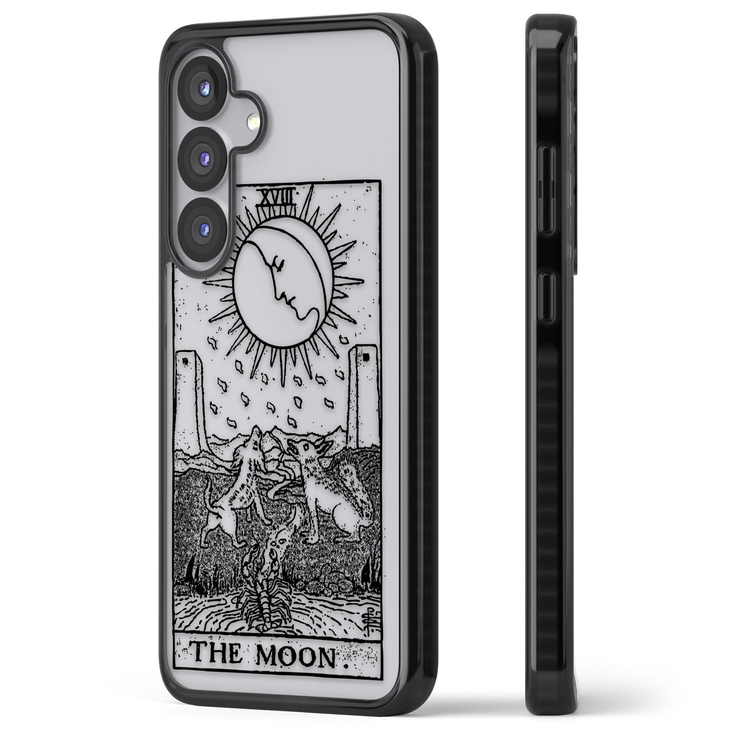 Personalised The Moon Tarot Card (Clear)