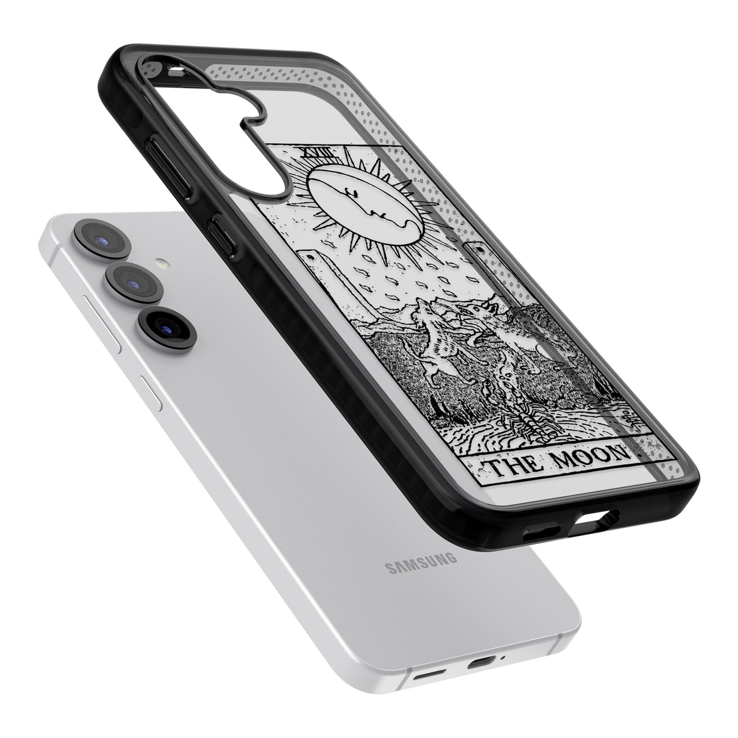 Personalised The Moon Tarot Card (Clear)