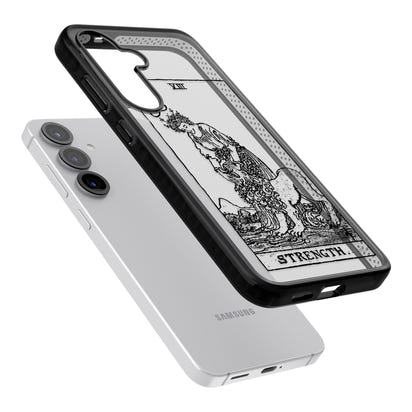 Personalisierte Stärke-Tarotkarte (Transparent)