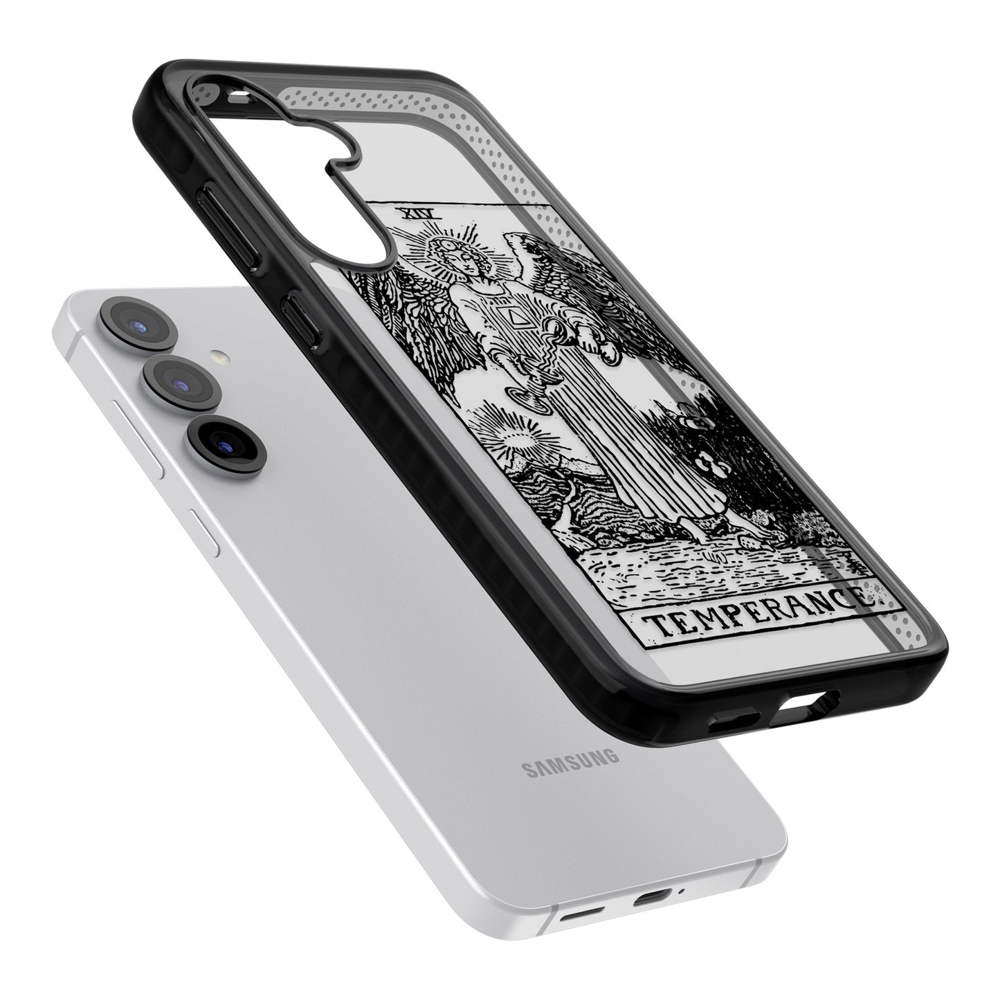 Personalisierte Temperanz-Tarotkarte (Transparent)