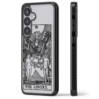 Personalisierte Tarotkarte „Die Liebenden“ (Transparent)