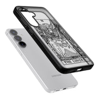 Personalisierte Tarotkarte „Die Liebenden“ (Transparent)