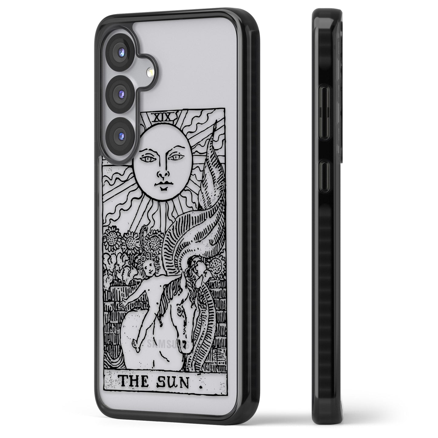 Personalised The Sun Tarot Card (Clear)