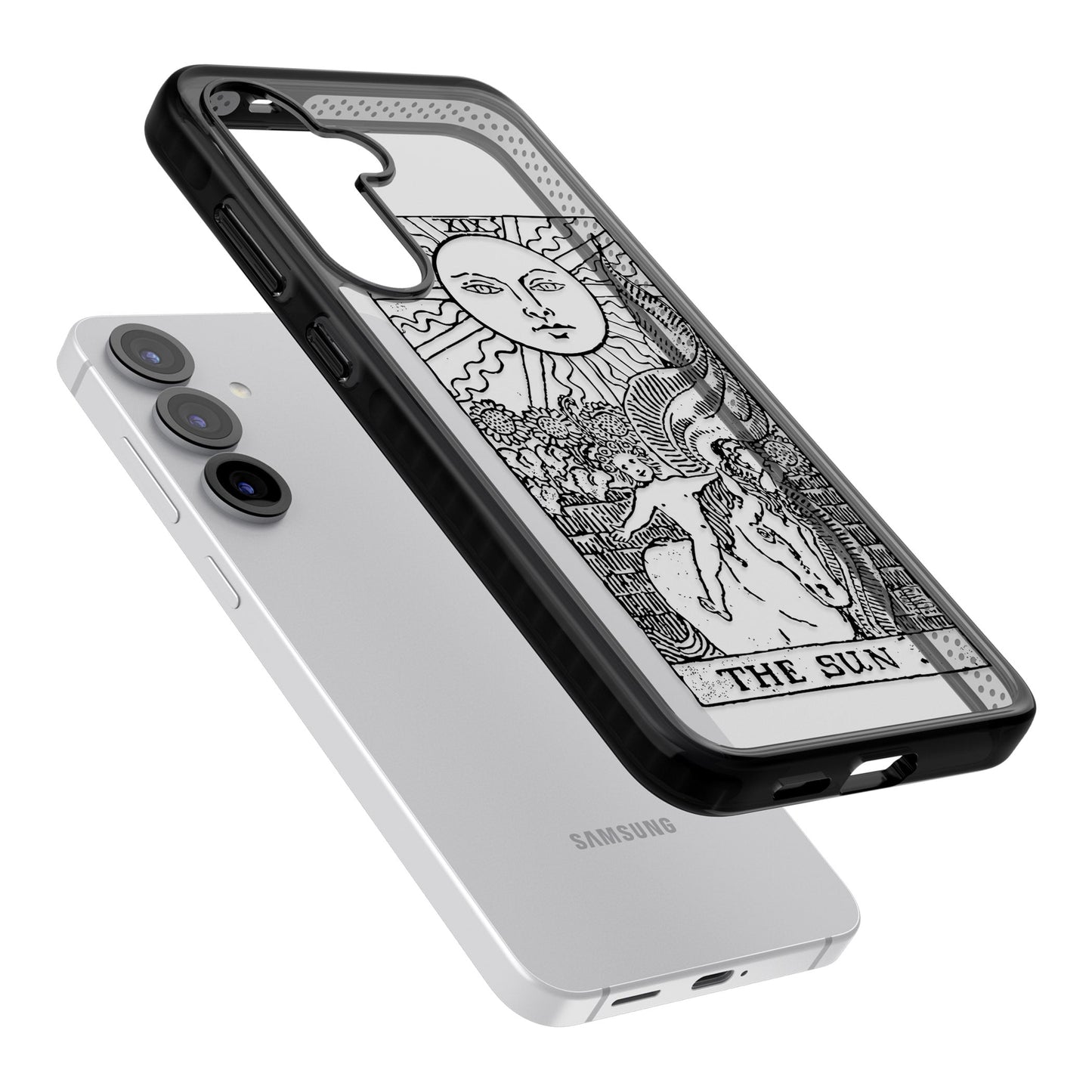 Personalised The Sun Tarot Card (Clear)