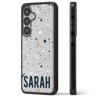 Personalised Terrazzo Blue, Pink, Brown