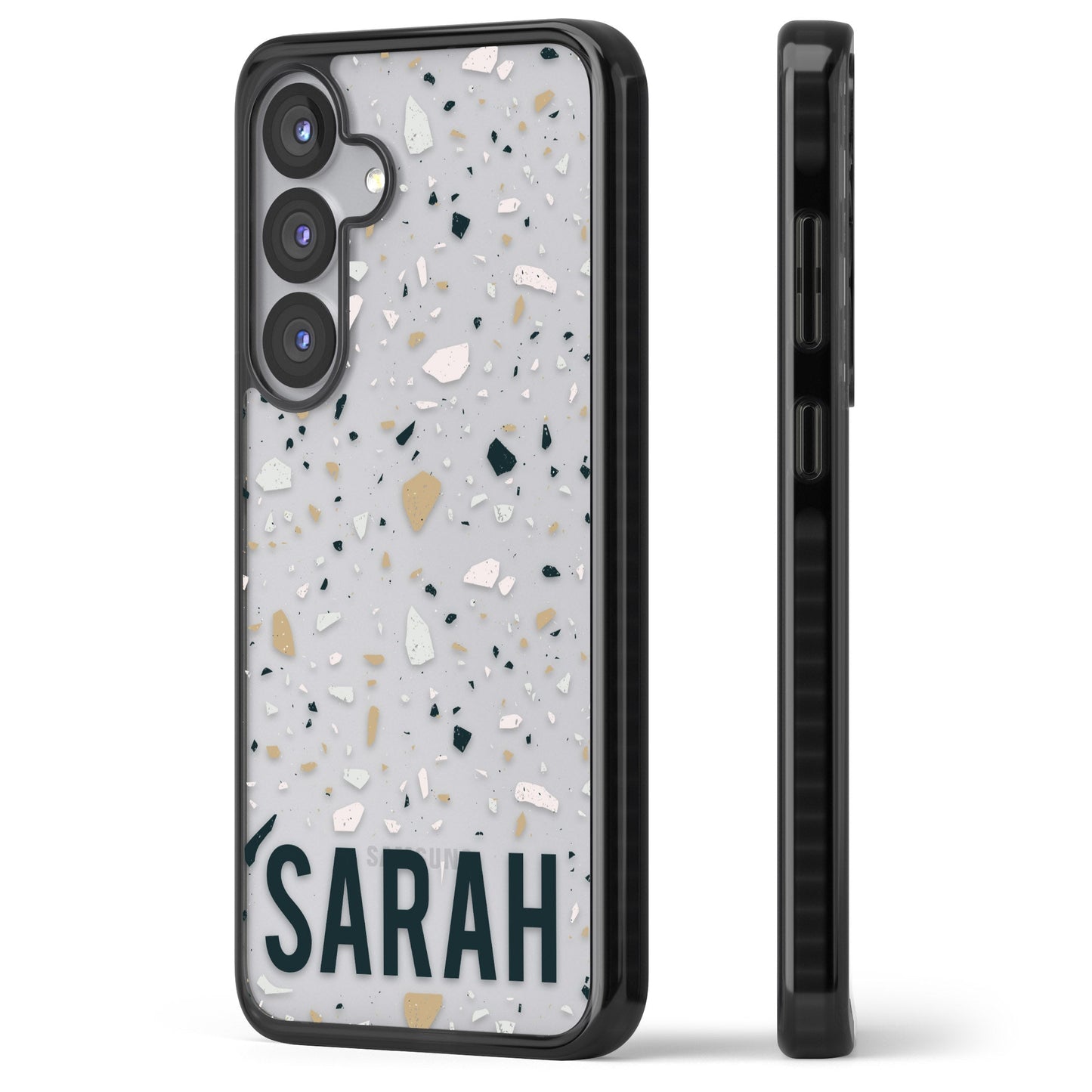 Personalised Terrazzo Blue, Pink, Brown