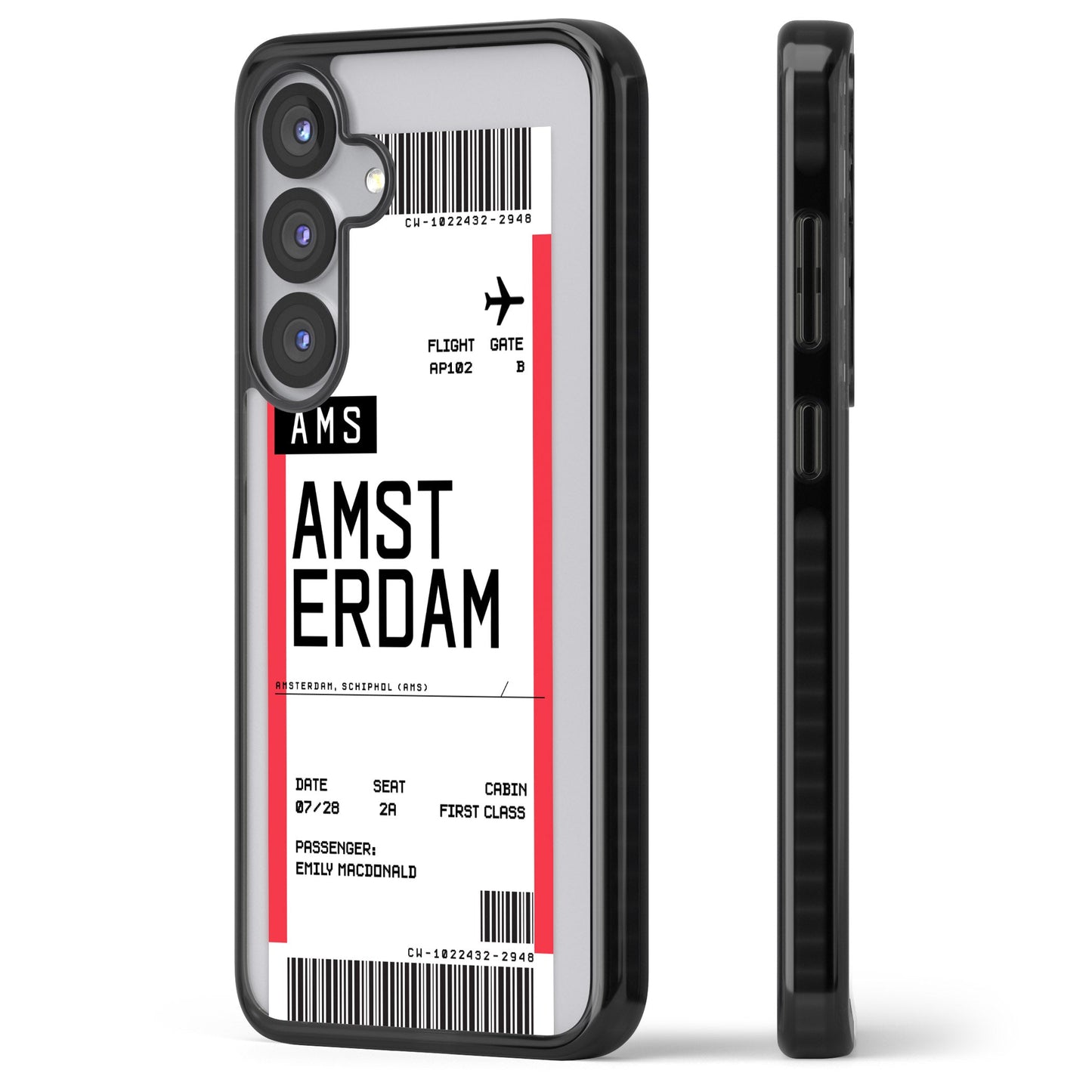 Personalised Amsterdam Boarding Pass