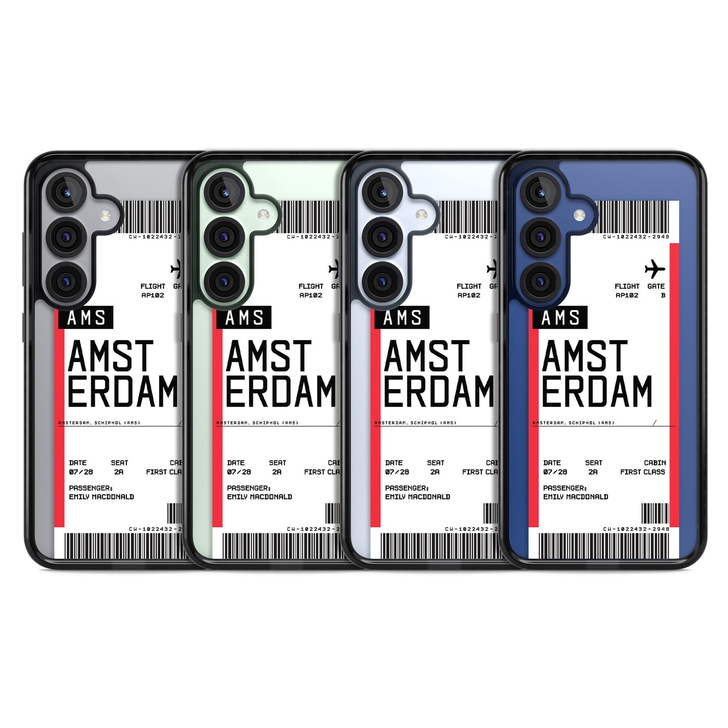 Personalised Amsterdam Boarding Pass