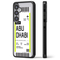 Personalised Abu Dhabi Boarding Pass