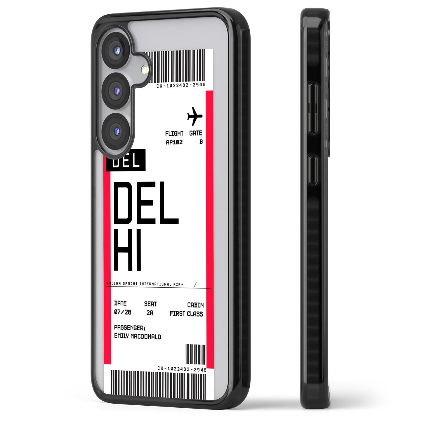 Personalised Delhi Boarding Pass