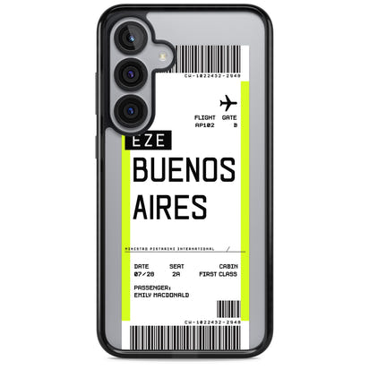 Personalised Buenos Aires Boarding Pass