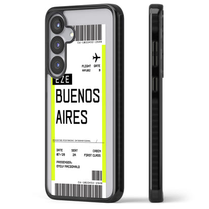 Personalised Buenos Aires Boarding Pass