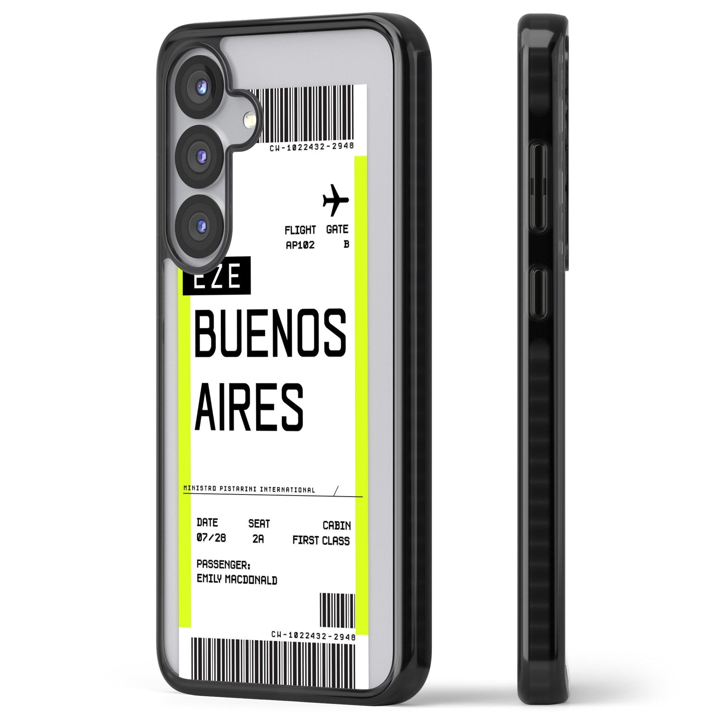 Personalised Buenos Aires Boarding Pass