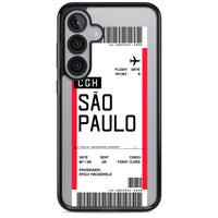 Personalisierte Bordkarte für São Paulo