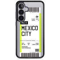 Carte d'embarquement personnalisée pour Mexico