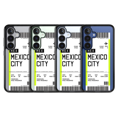 Carte d'embarquement personnalisée pour Mexico