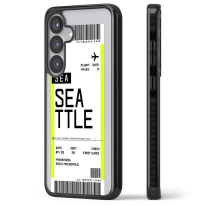 Personalised Seattle Boarding Pass