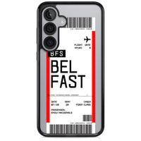 Personalised Belfast Boarding Pass