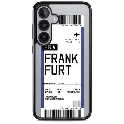 Personalised Frankfurt Boarding Pass