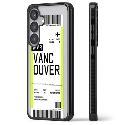 Personalised Vancouver Boarding Pass