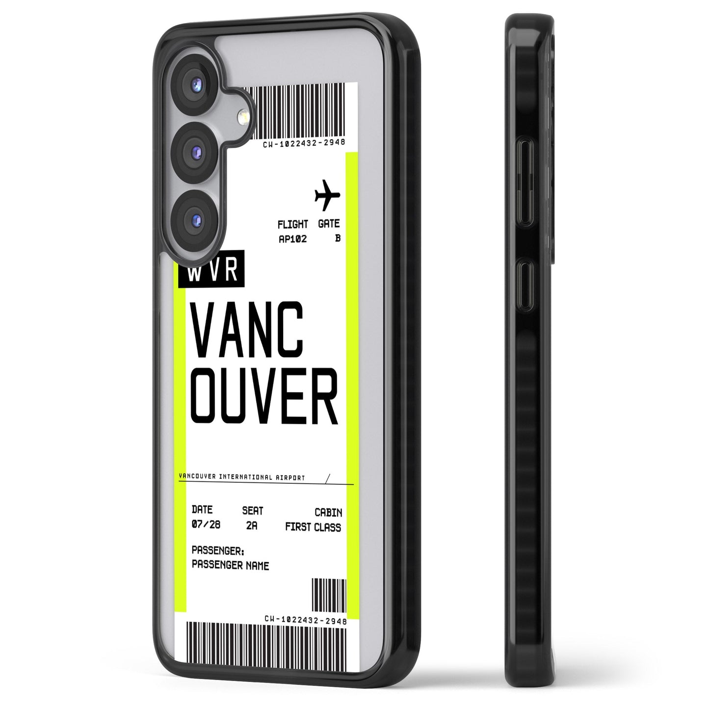 Personalised Vancouver Boarding Pass
