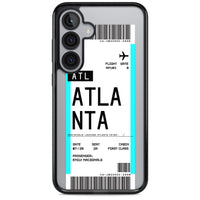 Personalisierte Atlanta-Bordkarte