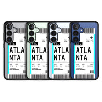 Personalisierte Atlanta-Bordkarte
