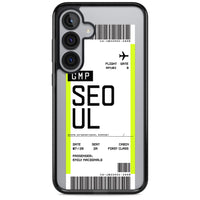 Personalised Seoul Boarding Pass
