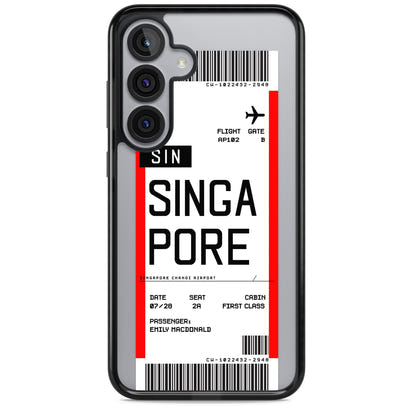 Personalised Singapore Boarding Pass