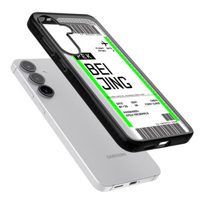 Carte d'embarquement personnalisée pour Pékin