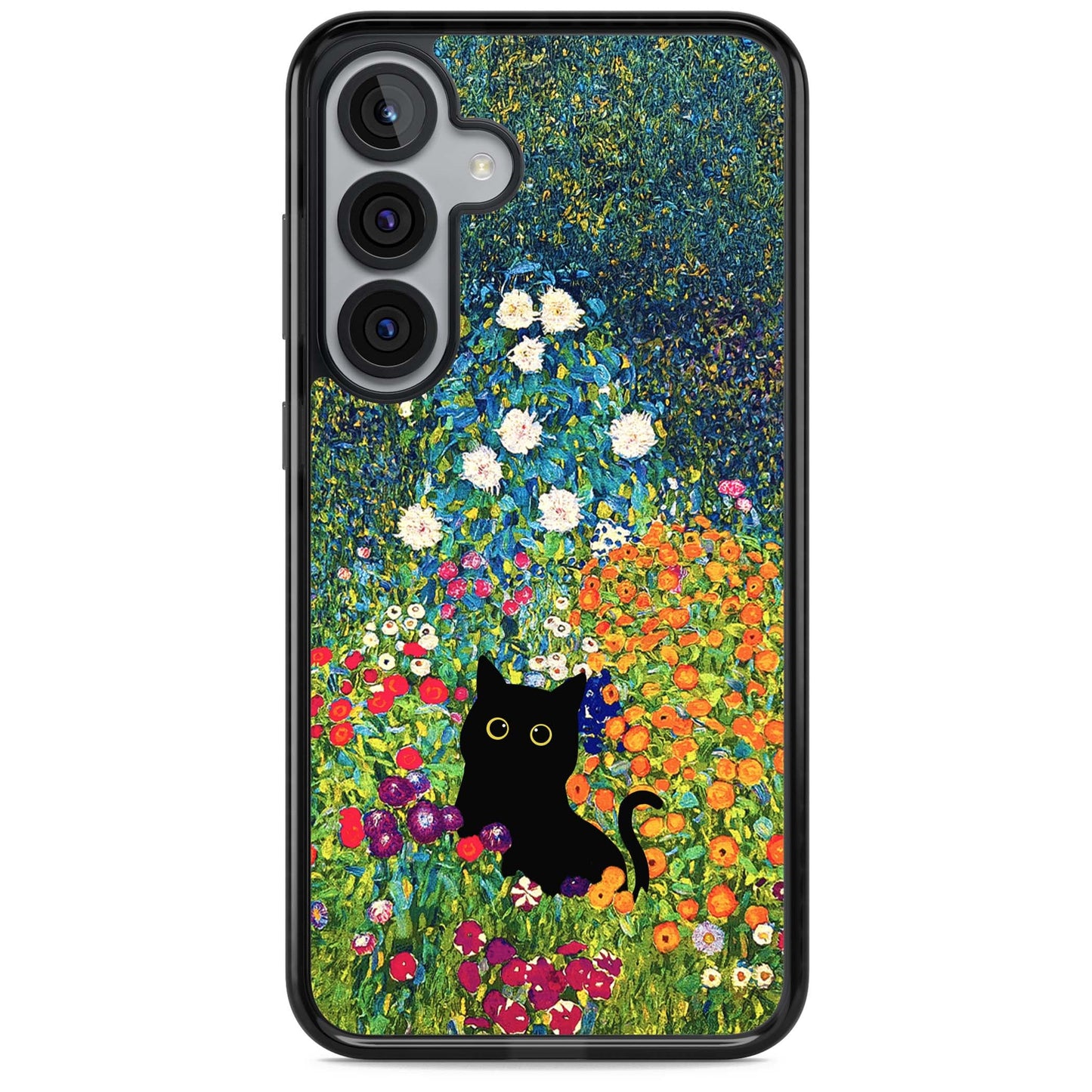 Cat in Klimt's Garden