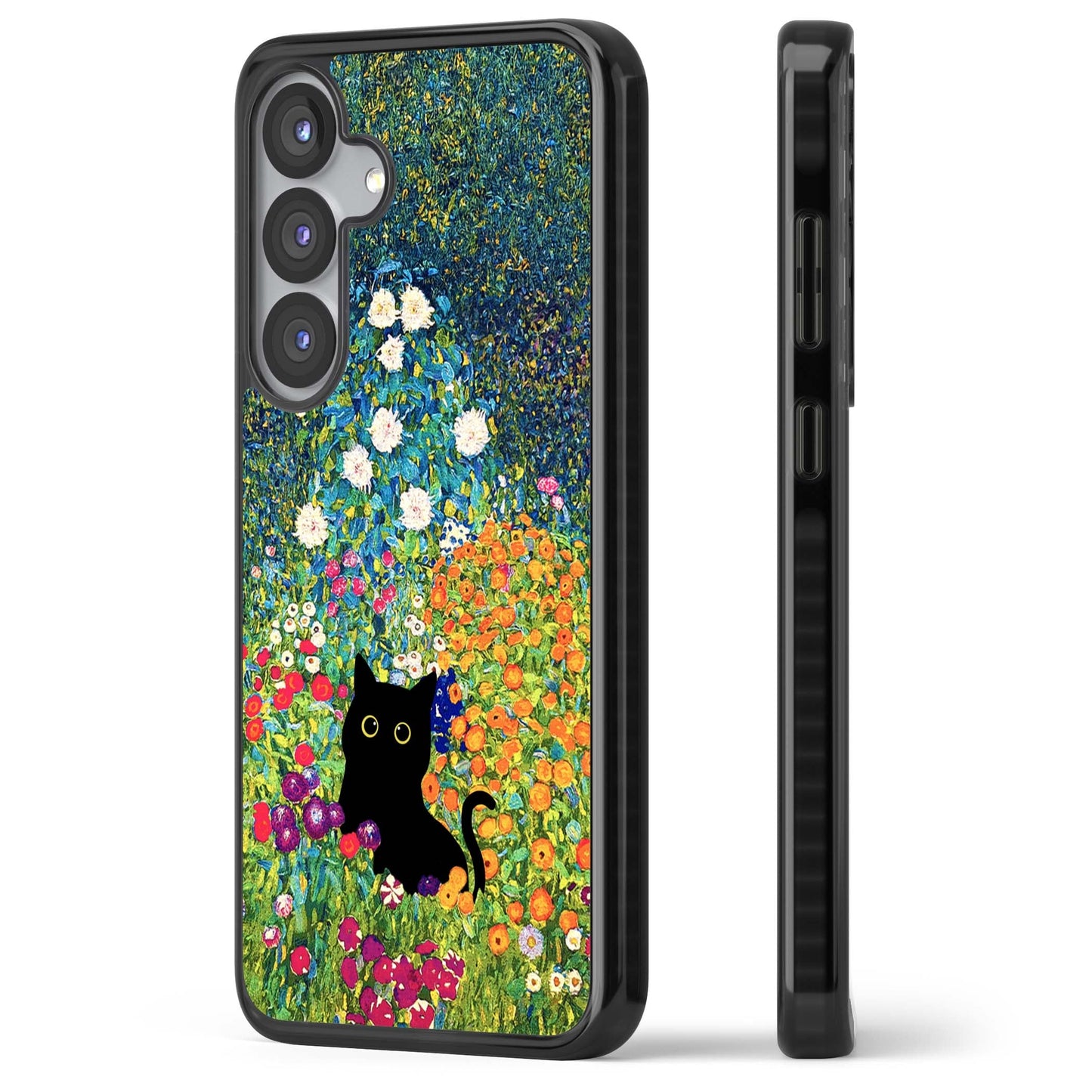 Cat in Klimt's Garden