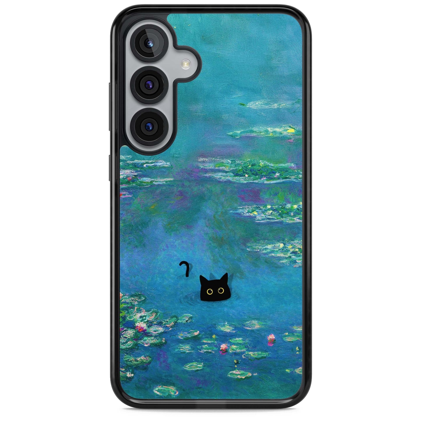 Cat in Monet's Water Lillies