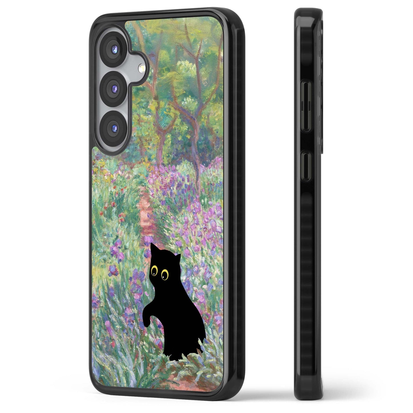 Cat in Monet's Giverny Garden