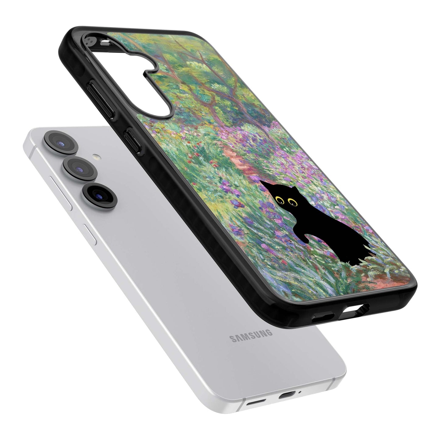 Cat in Monet's Giverny Garden