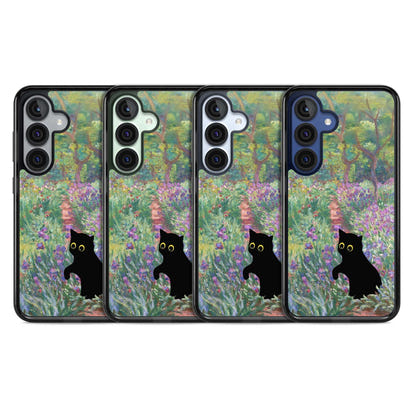 Cat in Monet's Giverny Garden