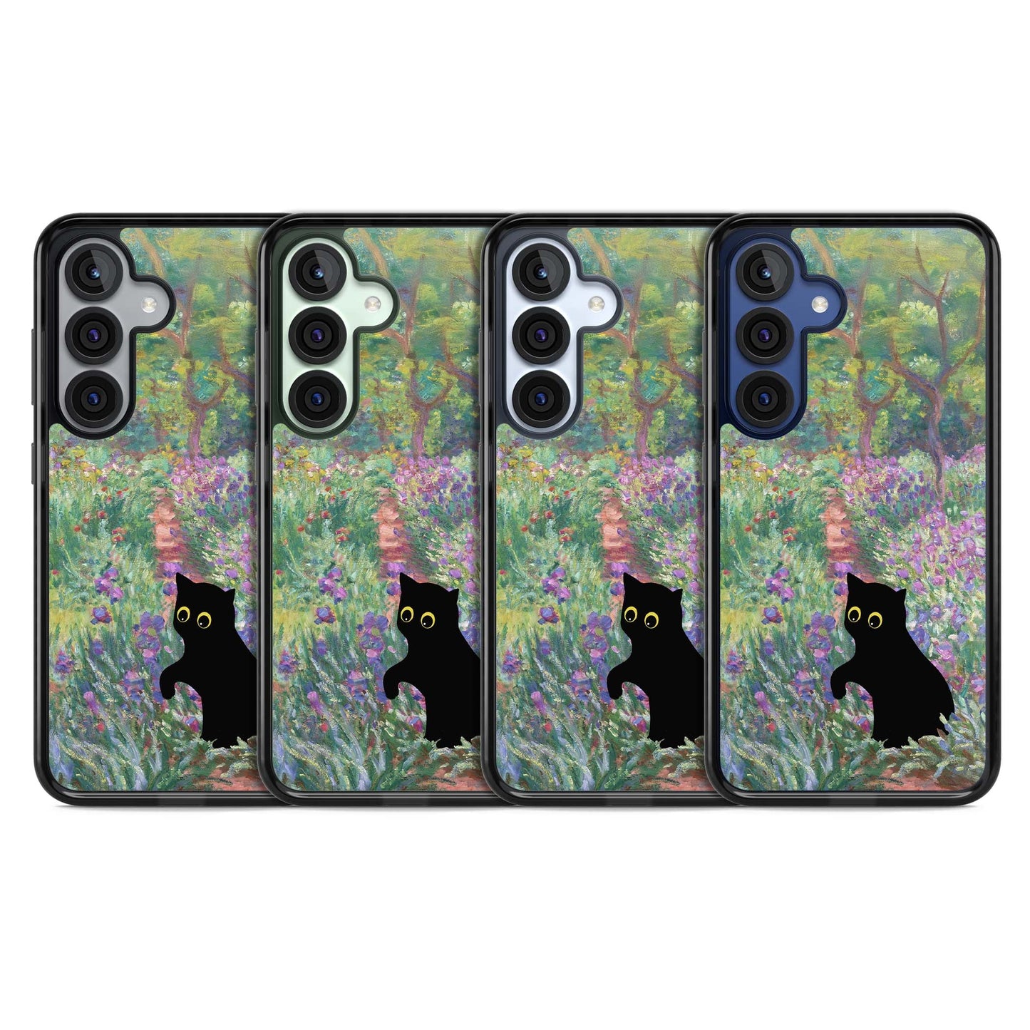 Cat in Monet's Giverny Garden